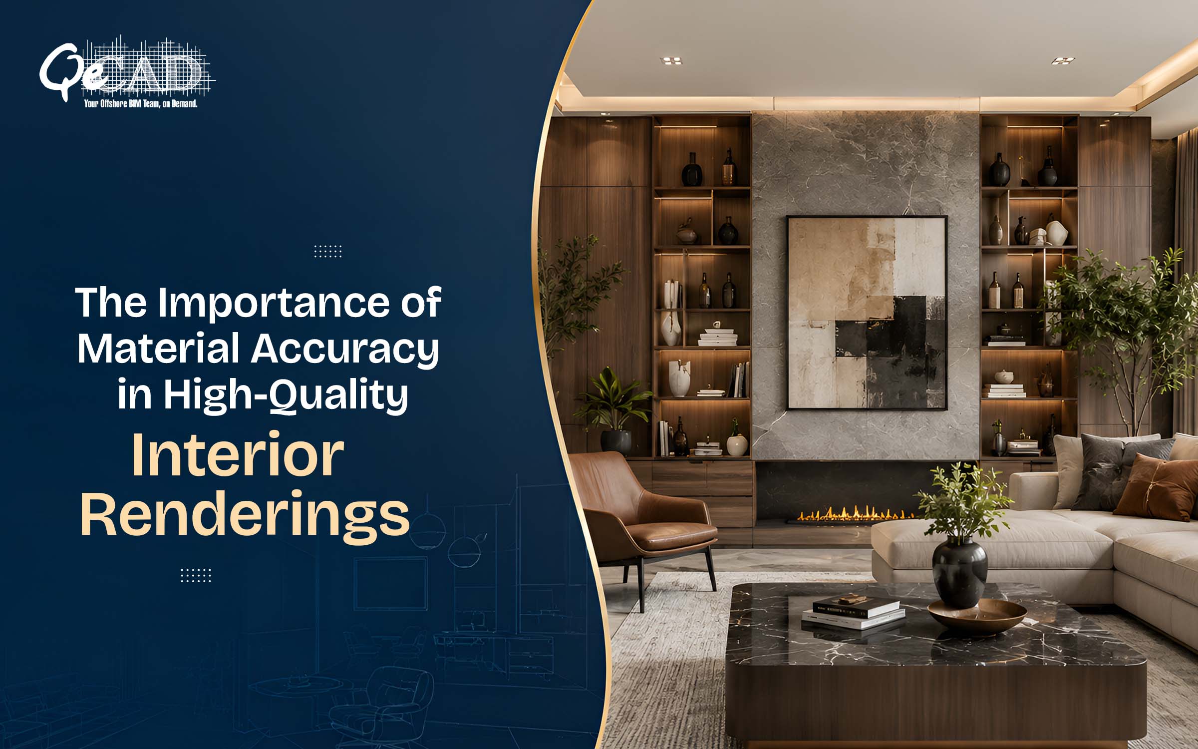 The Importance of Material Accuracy in High-Quality Interior Renderings