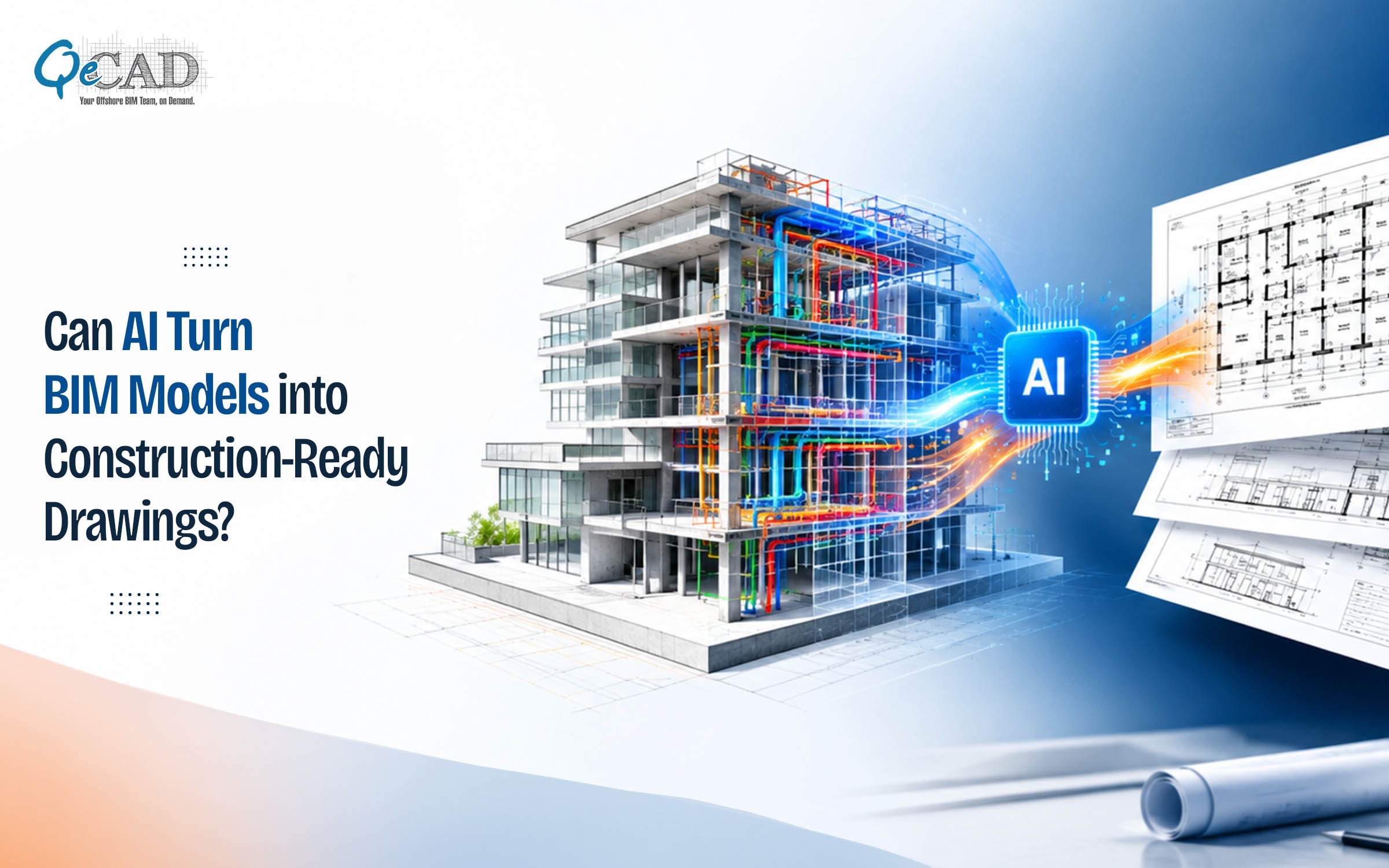 Can AI Turn BIM Models into Construction-Ready Drawings